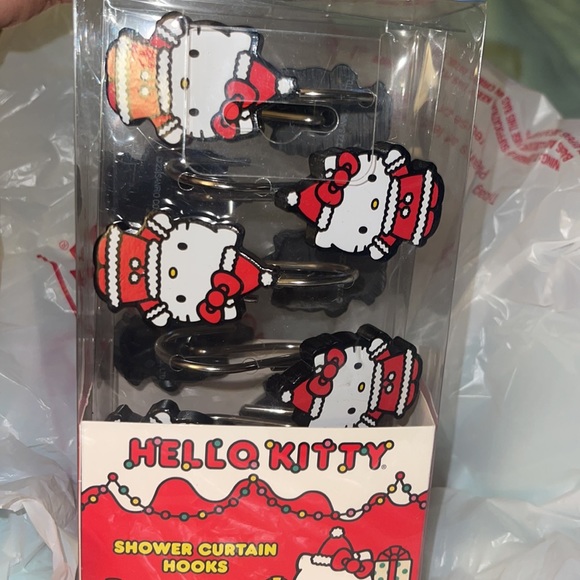 HelloKitty Shower Curtain Hooks set of 12 - Picture 5 of 5